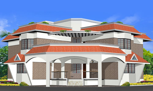 Bungalow at Ramnad  for Mr.Kasim mustafa.